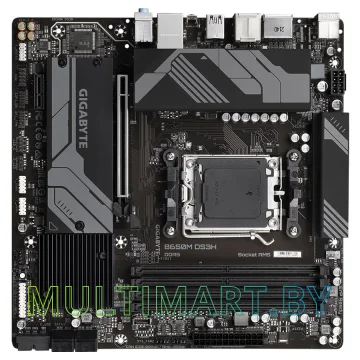 Материнская плата Gigabyte B650M DS3H (rev. 1.0) картинка 4